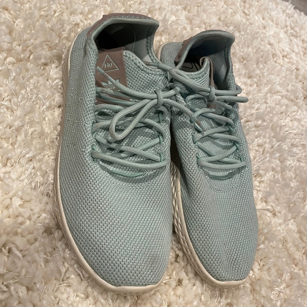 Adidas Pharrell Williams Eggshell Blue Tennis Sho… - image 1